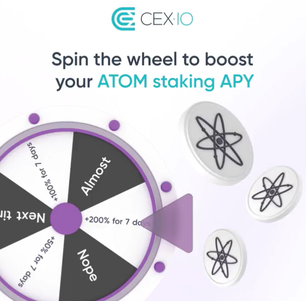 Cosmos Big Six Spin the Wheel for a Boost of up to 200%!