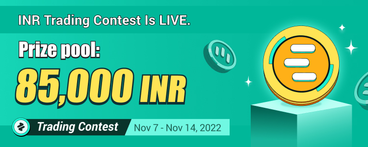 Trade to share 85,000 INR! Huobi Global to launch INR Trading Contest on Nov 7