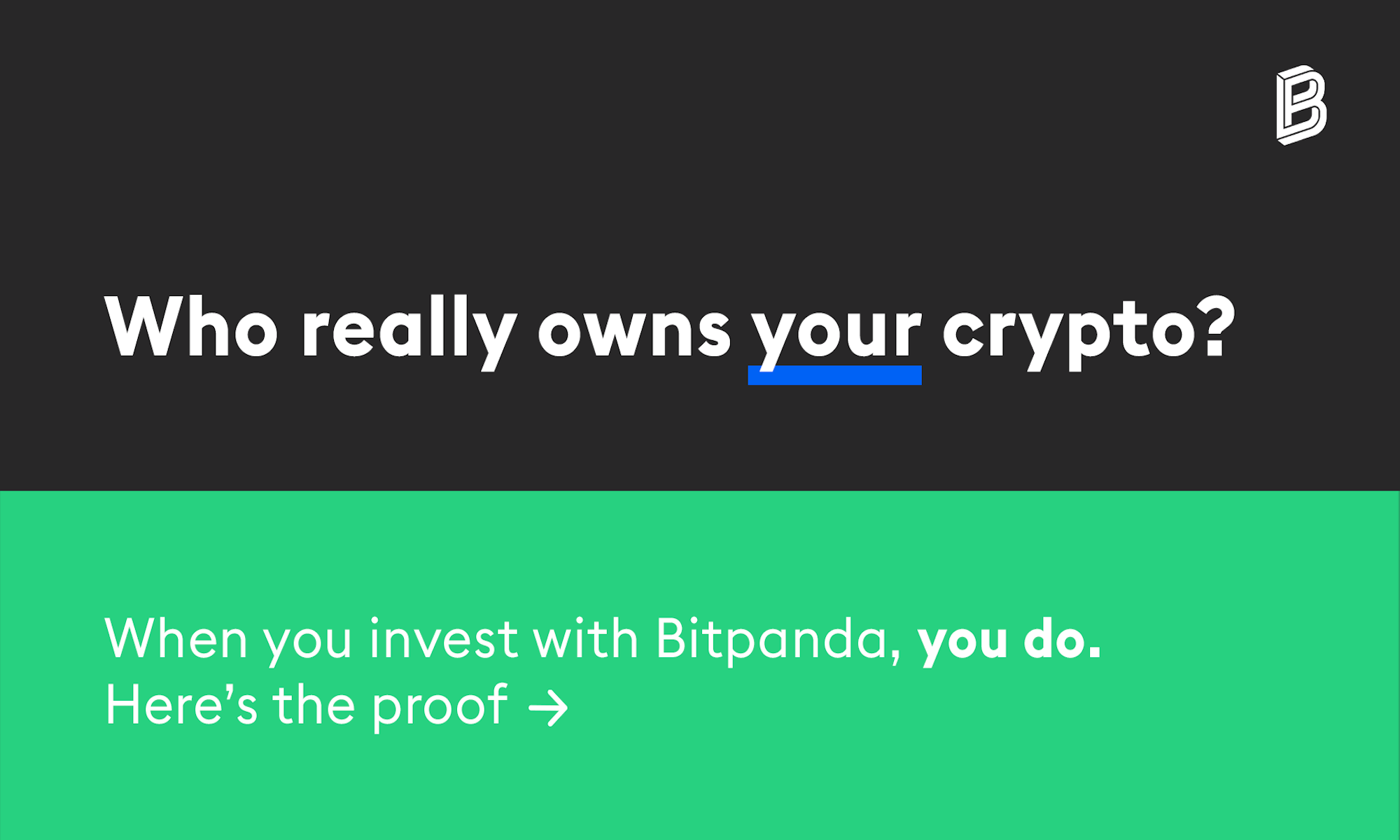 [Update] Your investment, your assets Why your money is safe with Bitpanda