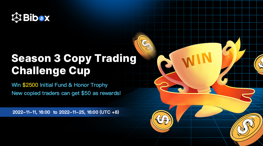 Win limited benefits and high initial funds for copy trading of Bibox