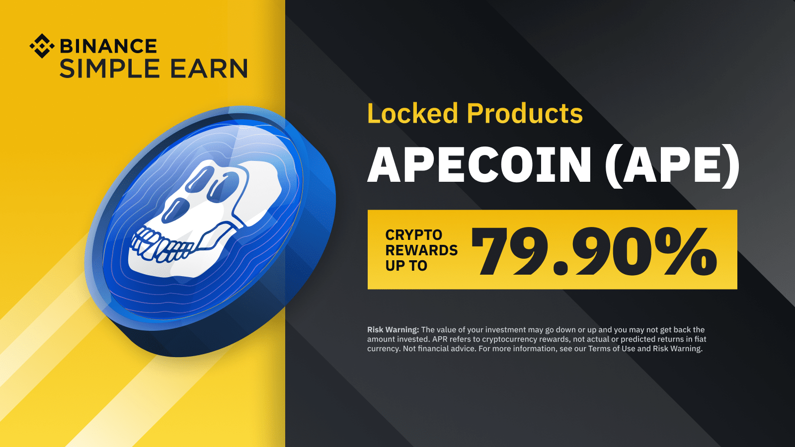 APE Locked Products Subscribe Now & Enjoy Up to 79.90% Rewards Rates!