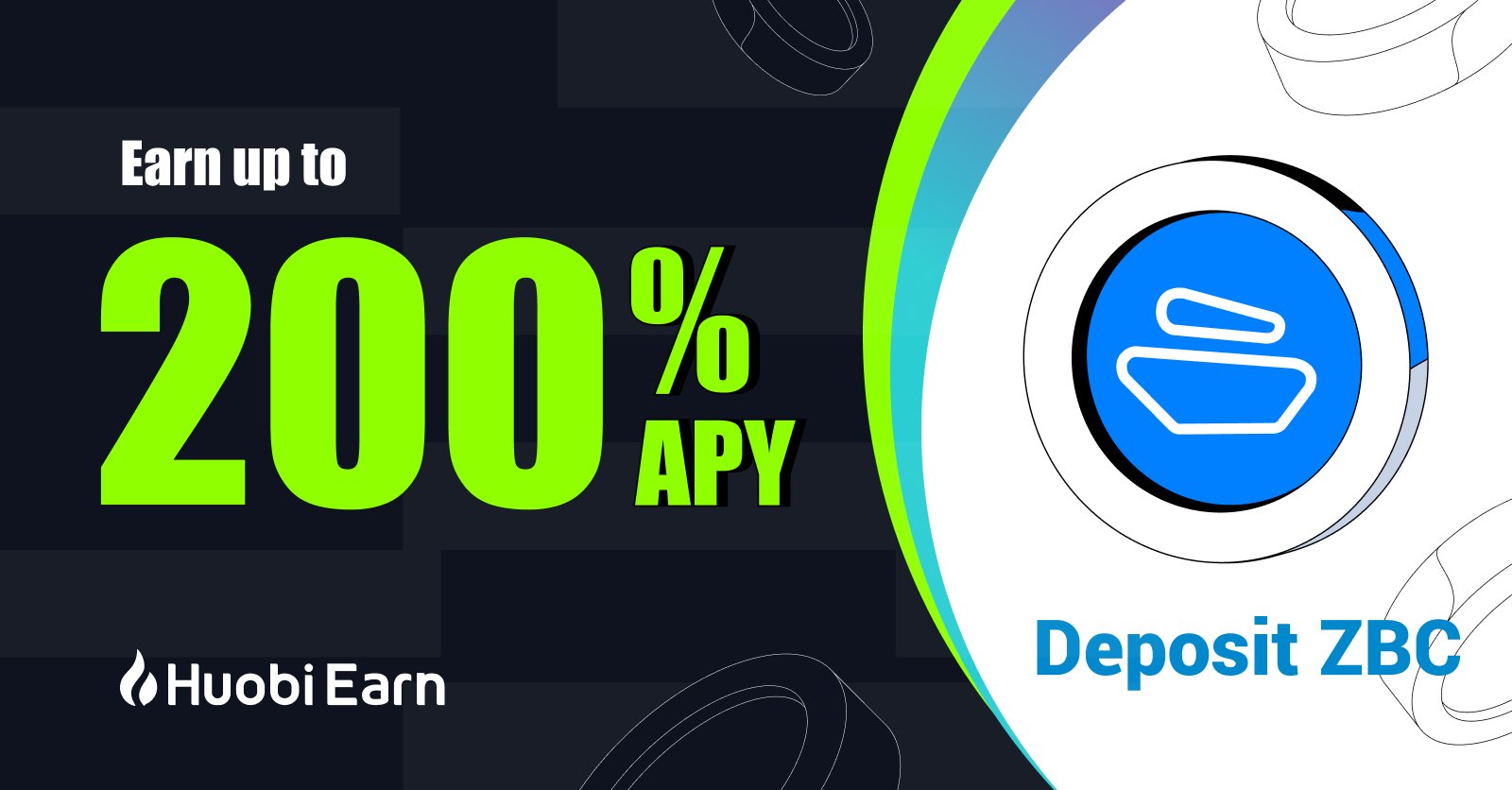 Get 200% APY on Zebec (ZBC) with Huobi Earn for a limited time period