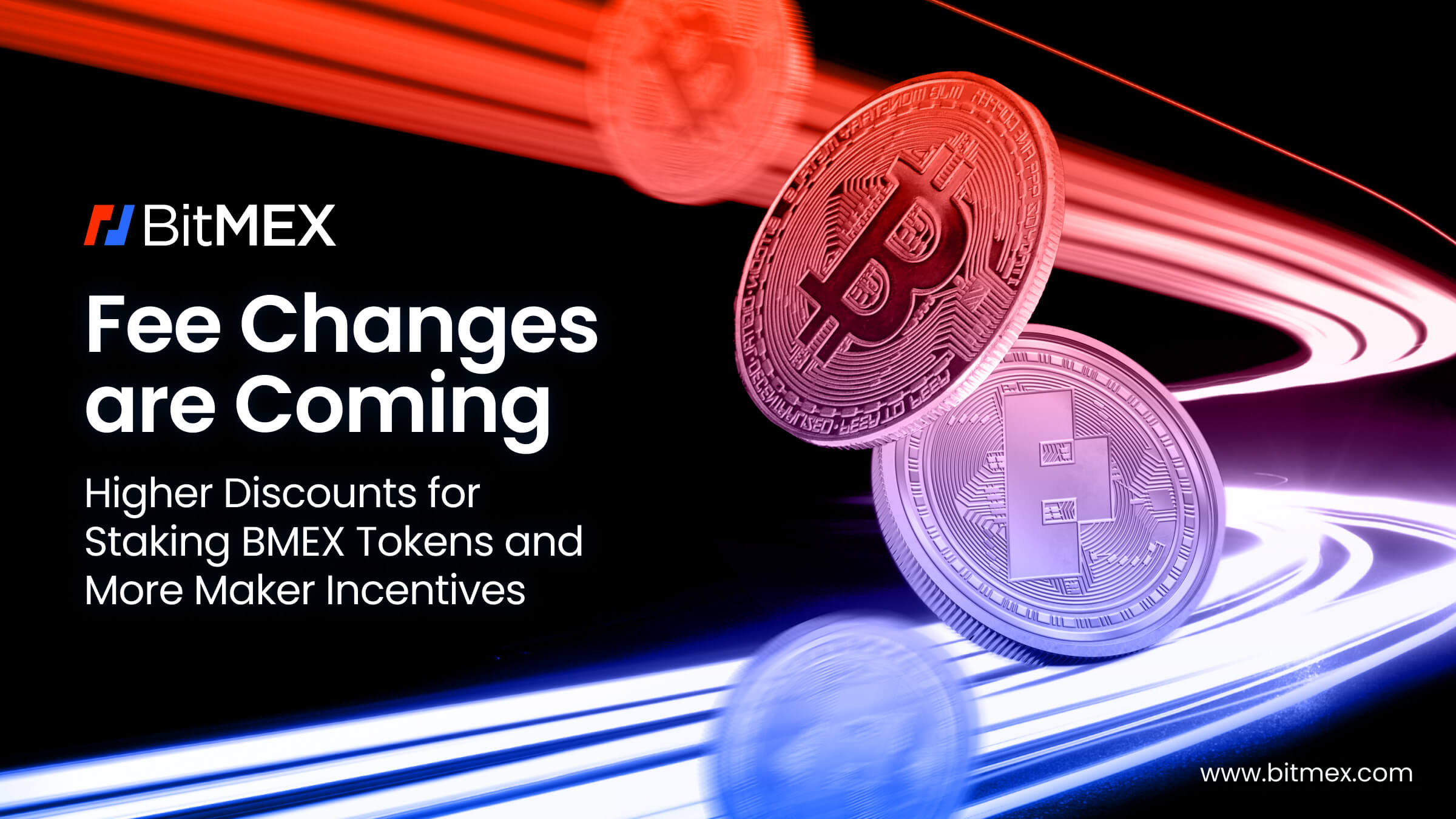 Coming soon fee changes, higher discounts on BMEX token staking and more incentives to provide liquidity