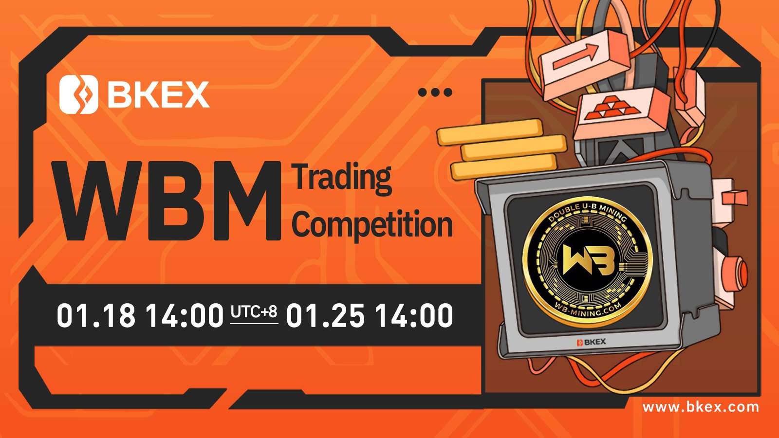 Join BKEX's WBM Trading Competition to win up to 7,500 WBM