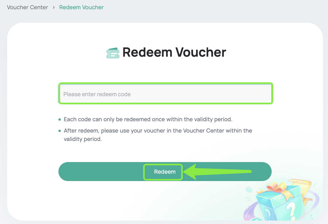 What is CoinEx Voucher (coupons) redeem