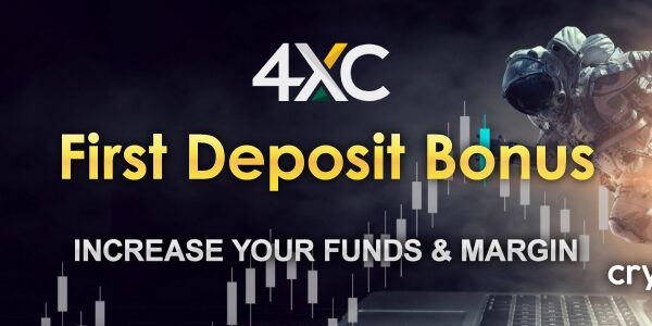 4XC 50% First Deposit Bonus