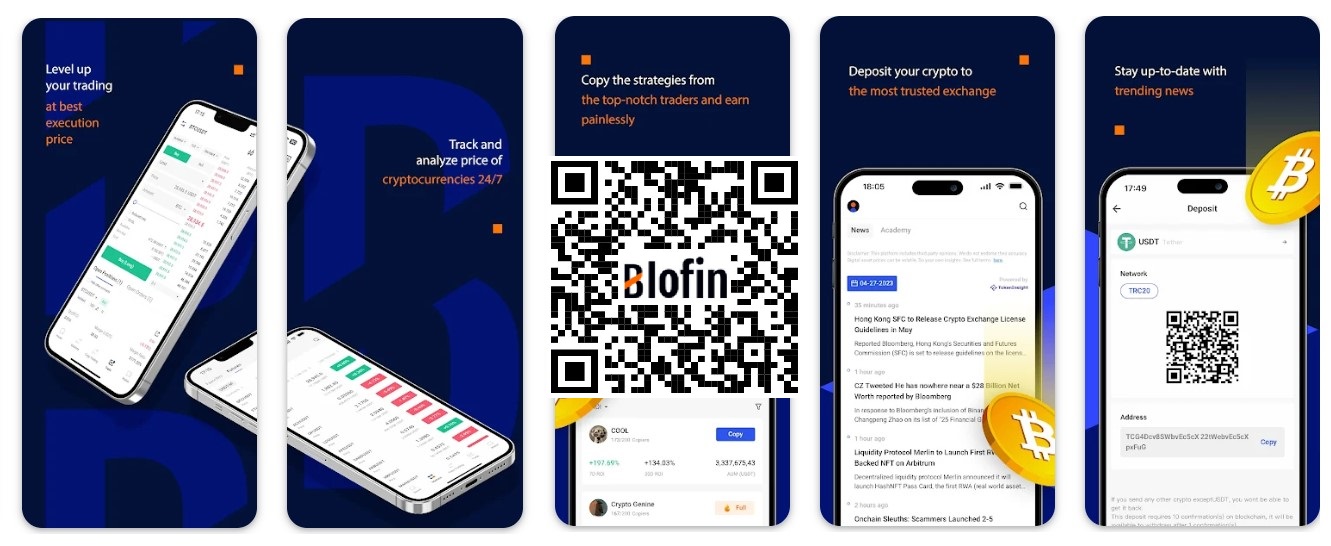 blofin cryptocurrency exchange bonus promotion mobile app