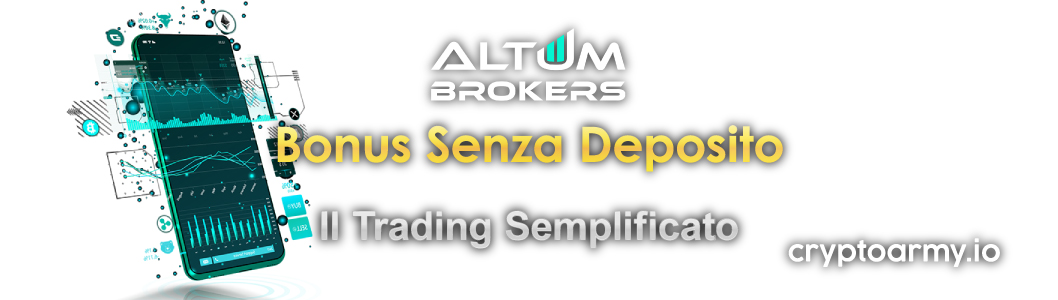 Bonus Senza Deposito 25 USD Altum Brokers