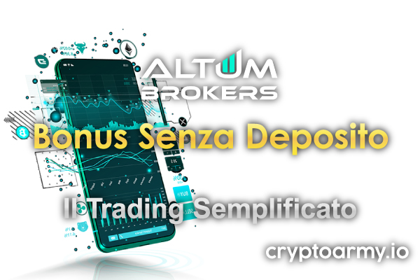 Bonus Senza Deposito 25 USD Altum Brokers