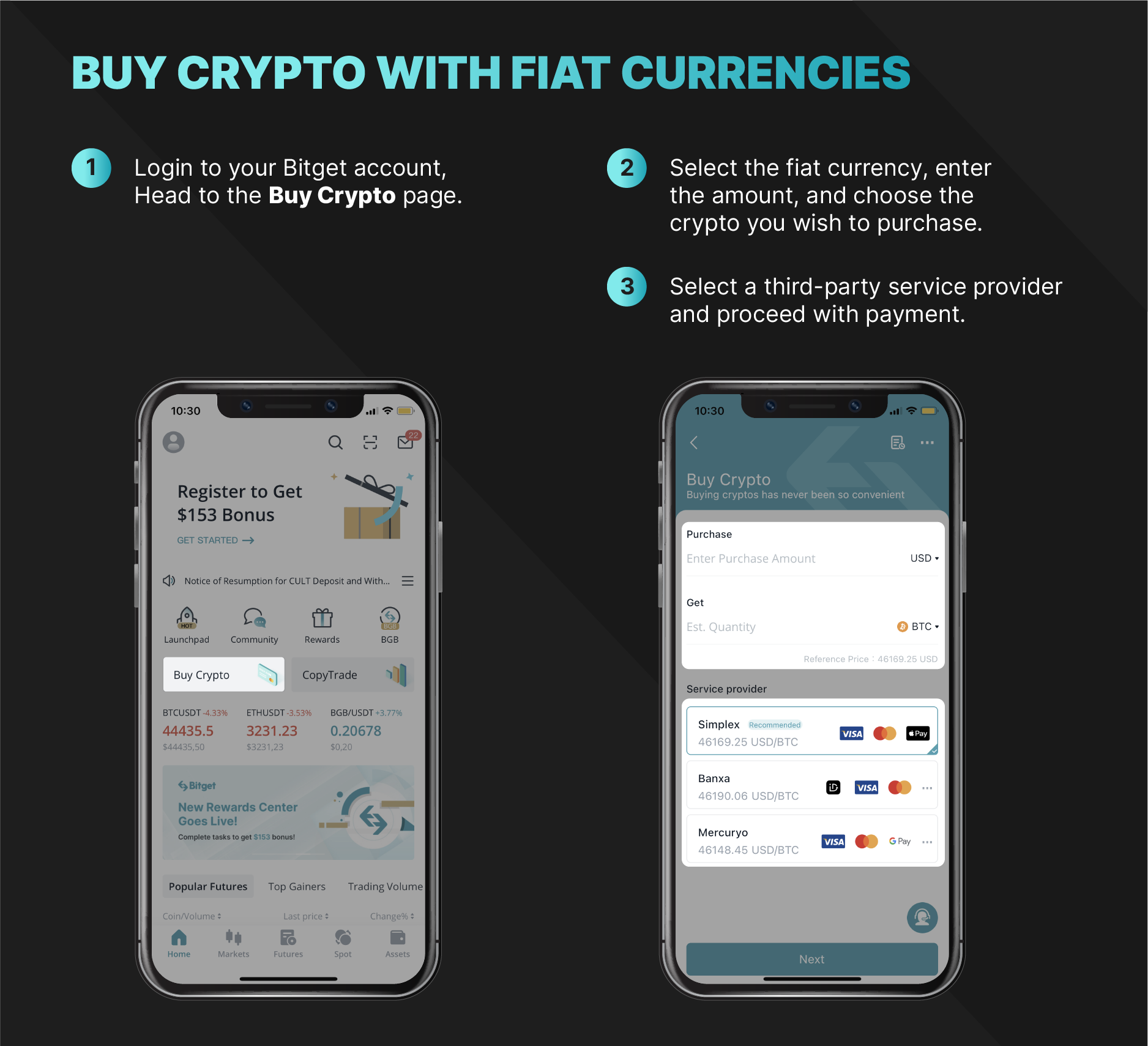 bitget how to buy cryptocurrencies with fiat currencies