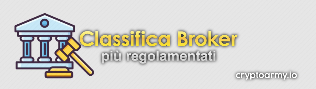 Sicurezza nel trading cripto classifica broker più regolamentati al mondo