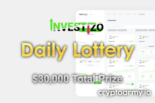 Investizo-$30,000-Daily-Lottery