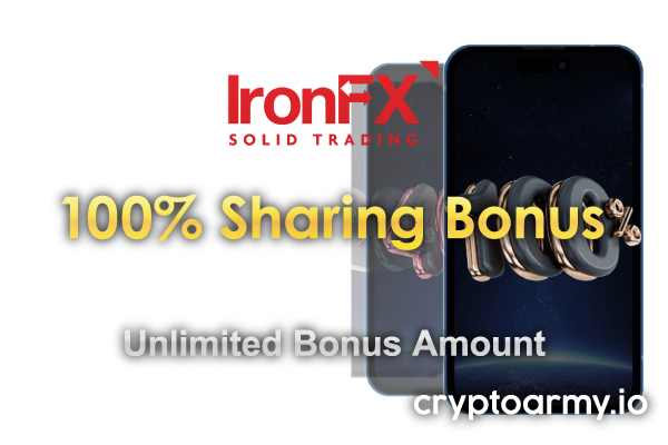 IronFX-100%-Unlimited-Sharing-Bonus-banner