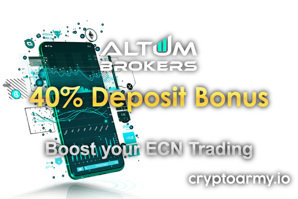 Altum Brokers 40% Deposit Bonus