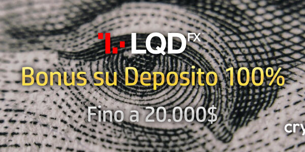 Bonus su deposito 100% LQDFX