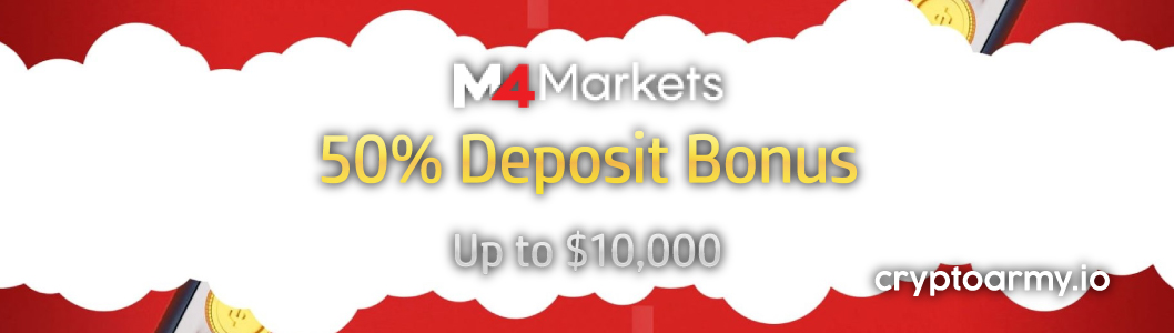 M4Markets 50% Deposit Bonus