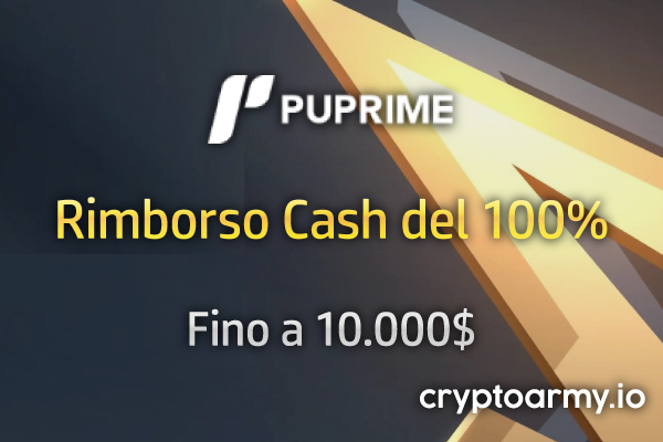 Rimborso Cash del 100% PU Prime