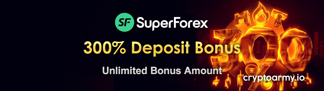 SuperForex 300% Deposit Bonus