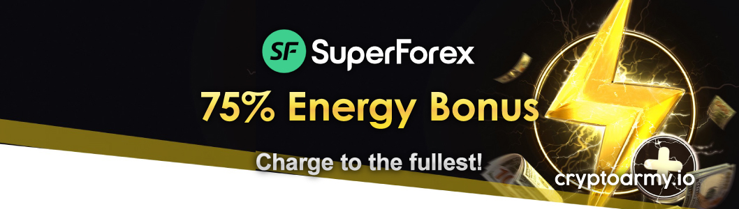 SuperForex 75% Energy Bonus