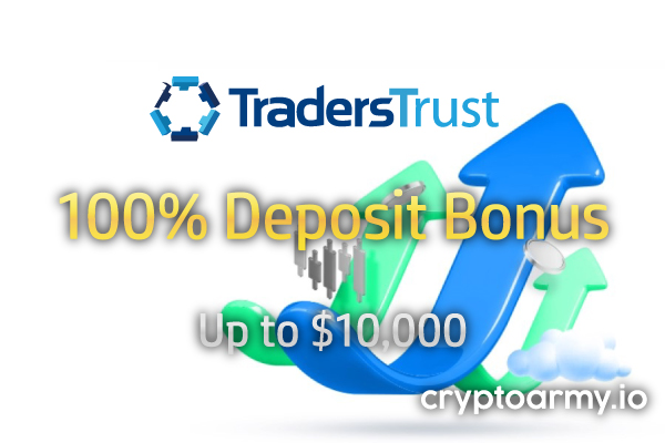 Traders Trust 100% Deposit Bonus