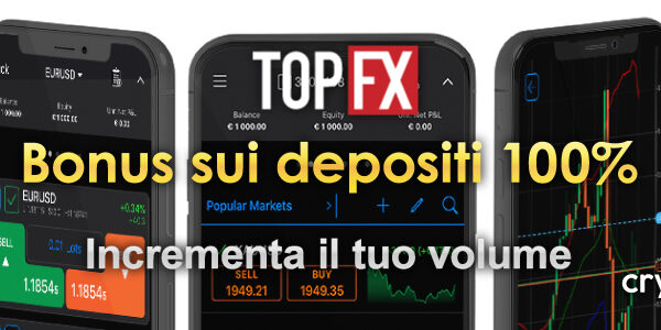 Bonus sui depositi 100% TopFX