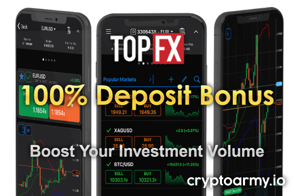 TopFX 100% Deposit Bonus