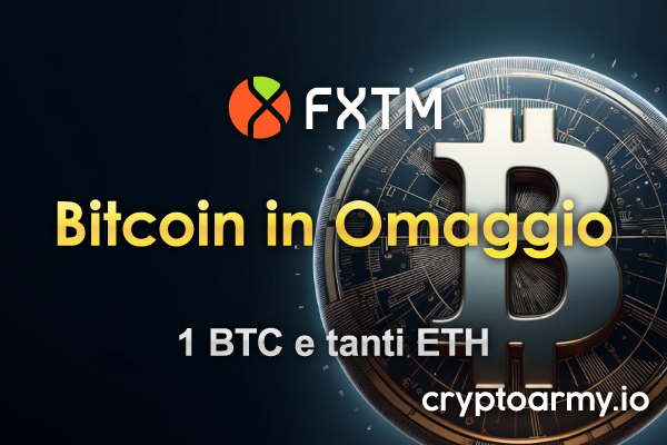 Bitcoin in Omaggio con FXTM