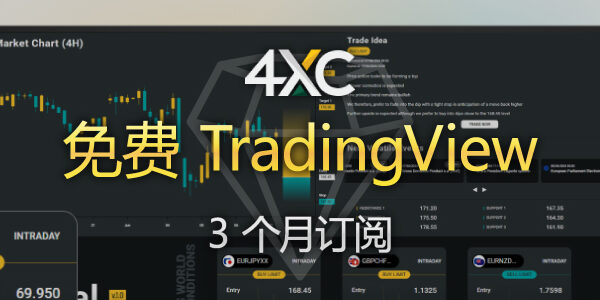 4XC免费TradingView订阅